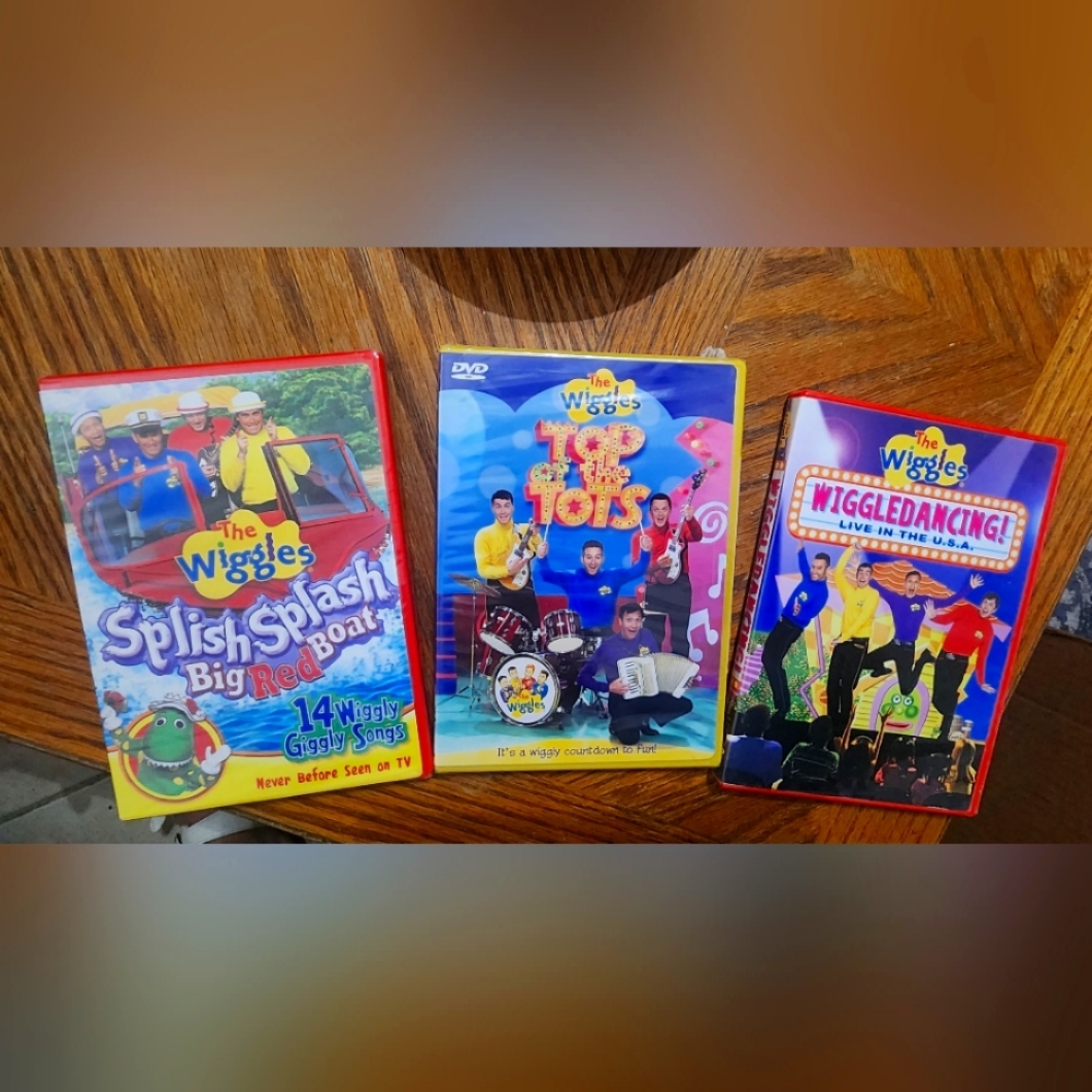 The Wiggles DVD's
